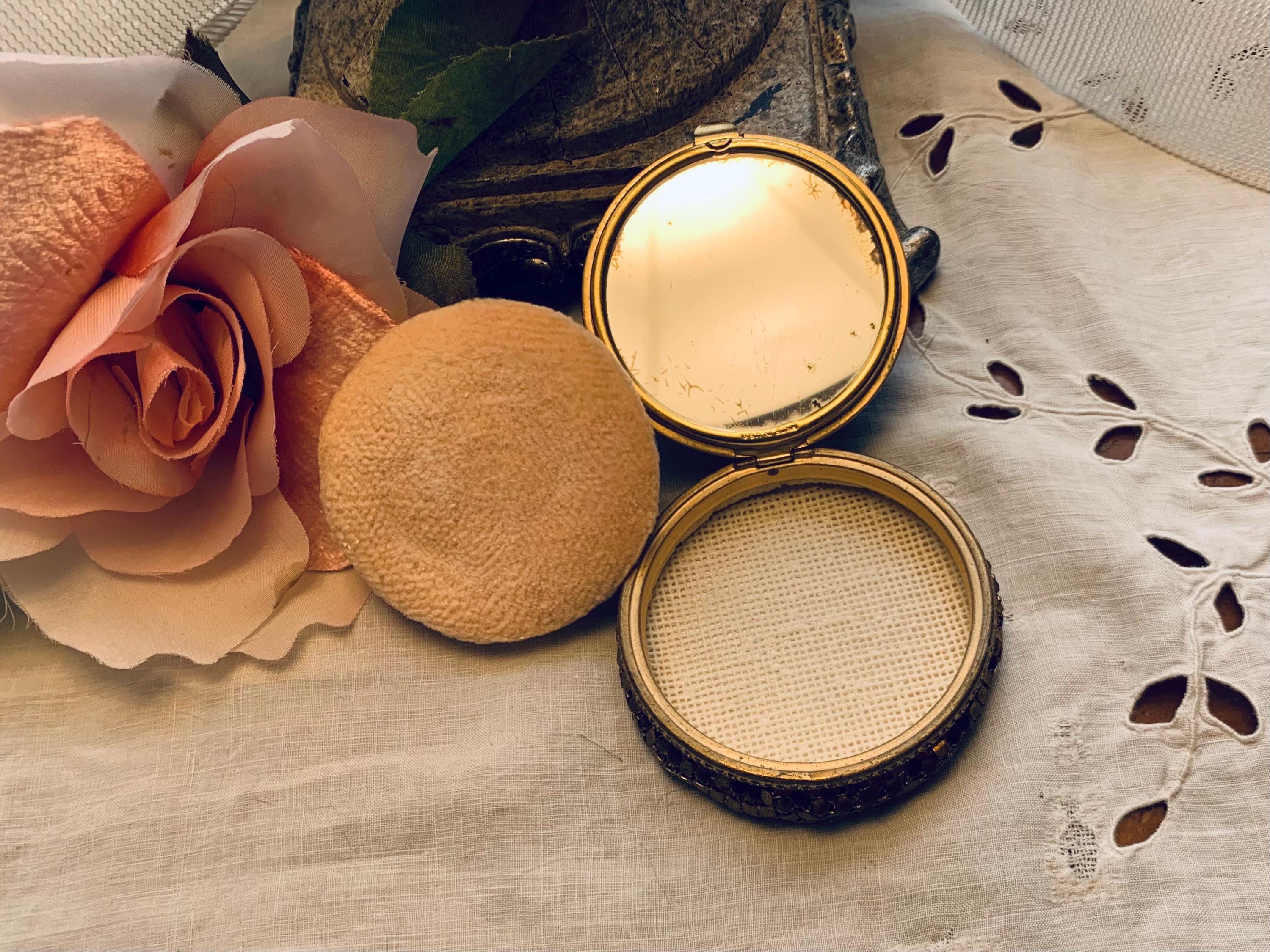 Vintage Evans Powder Compact - Etsy