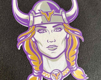 Chica vikinga - PNG SVG - descarga instantánea