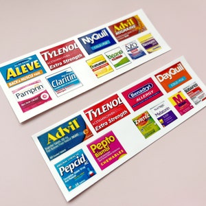 Customized Pocket Pharmacy Labels (No Box), Personalized Pill Box Labels Custom Travel Pill Box Medicine Peel and Stick Labels