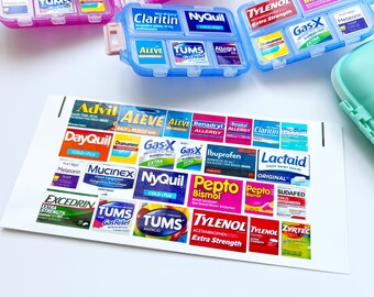 アメリカ　薬局ラベル　1箱 アメリカ 薬局ラベル 1箱