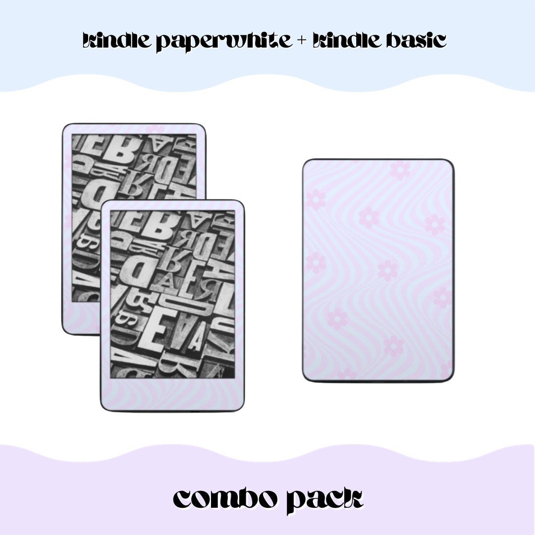 Kindle Paperwhite Decal Digital Download, Kindle Basic Decal Digital