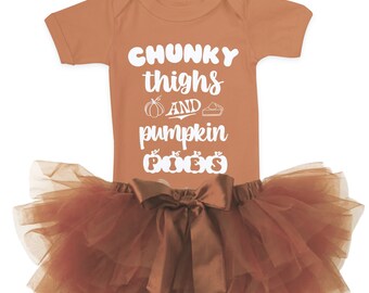 Muslos gruesos y pasteles de calabaza - Body para bebé Onesie, Jumper, Crawler.