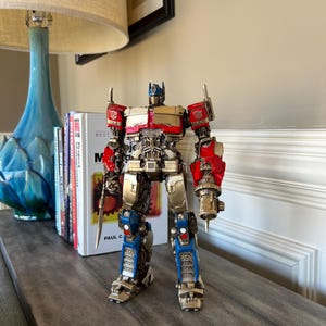 Hasbro Licensed & Limited-Edition C- Transformers Optimus Prime,Transformers Furniture Dec,Art Deco, Home Art Bronze Statue, Gift for him