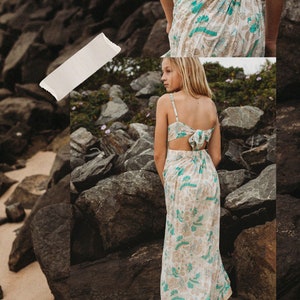 Girls Boho Dress, Girls Dress, Flower Girl Dress, Boho Dress, Boho Flower Girl Dress, Girls teal Dress, Girls Beach Dress, Teen Dress