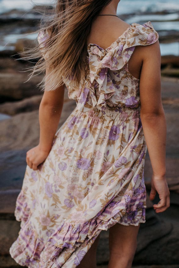 Robe bohème pour fille, robe pour fille, robe de demoiselle d