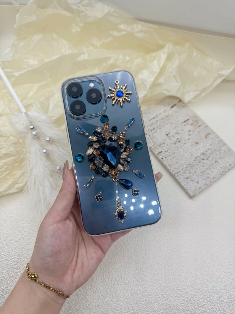 Funda de cristal Decoden, funda de teléfono hecha a mano personalizada para todas las marcas, iPhone, Samsung Oneplus, etc. imagen 1