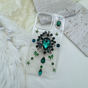 Decoden Crystal Case, Customized Handmade Phone Case for All Brands, iPhone, Samsung Oneplus etc image 1