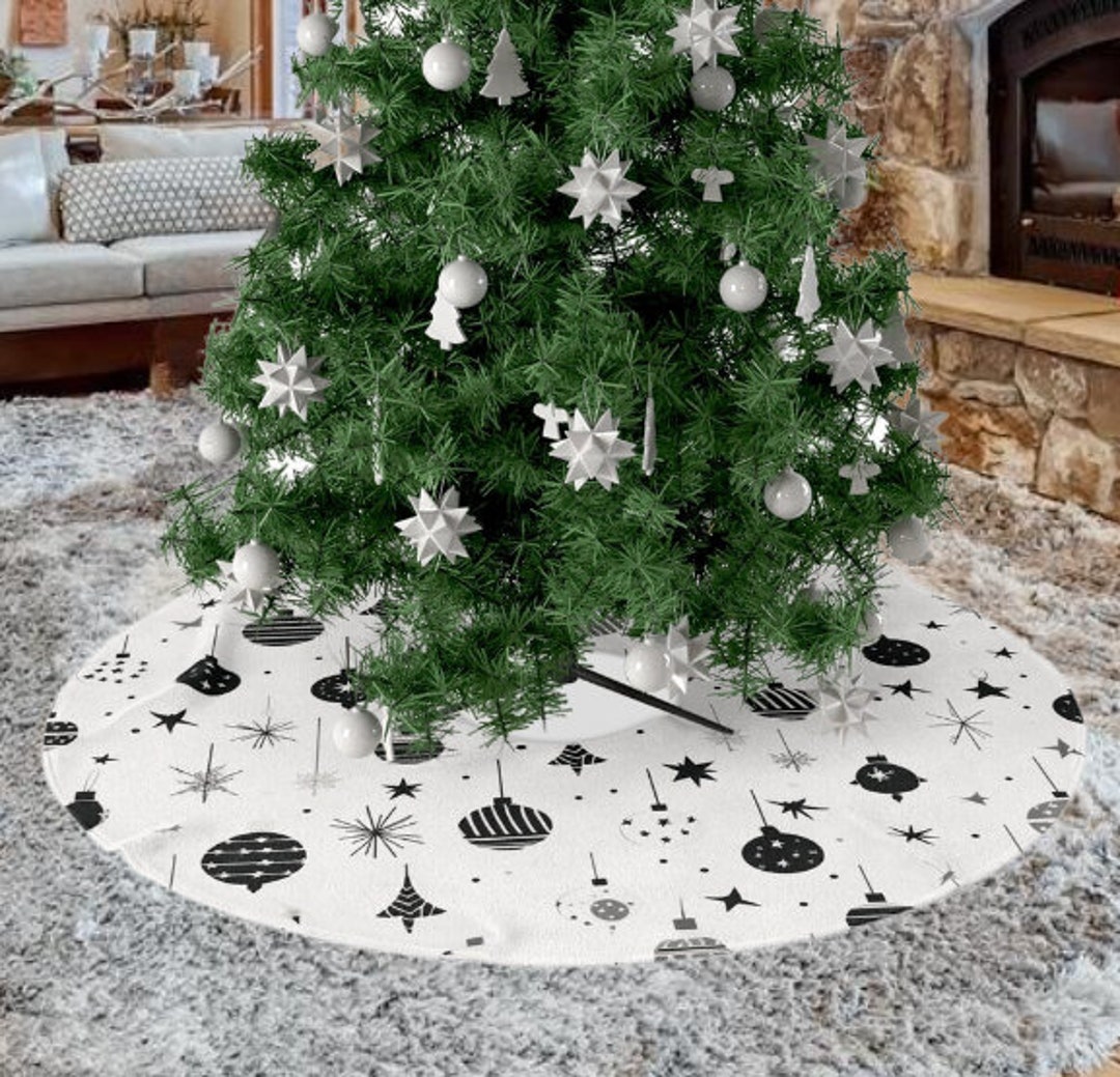 Christmas Tree Skirt Xmas Tree Skirt for Christmas Decor for Etsy