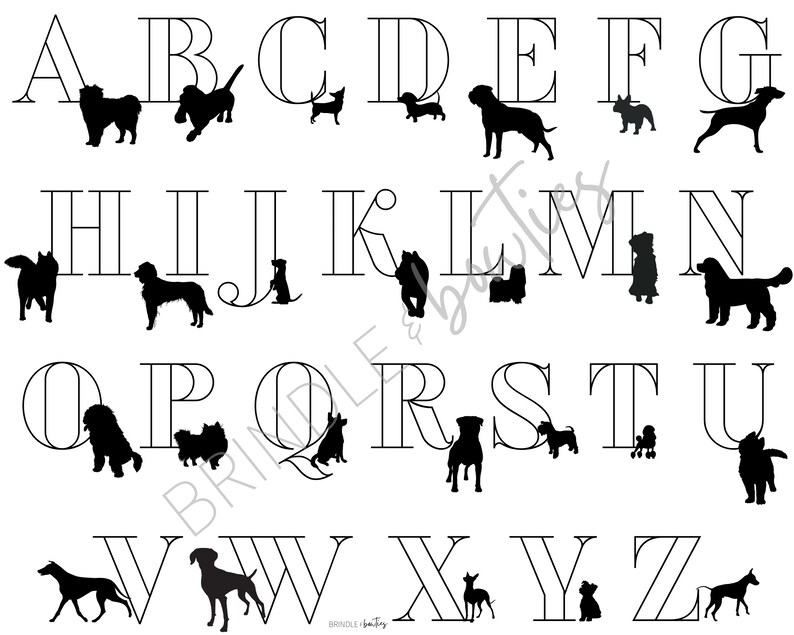 Nursery Alphabet Printable Etsy