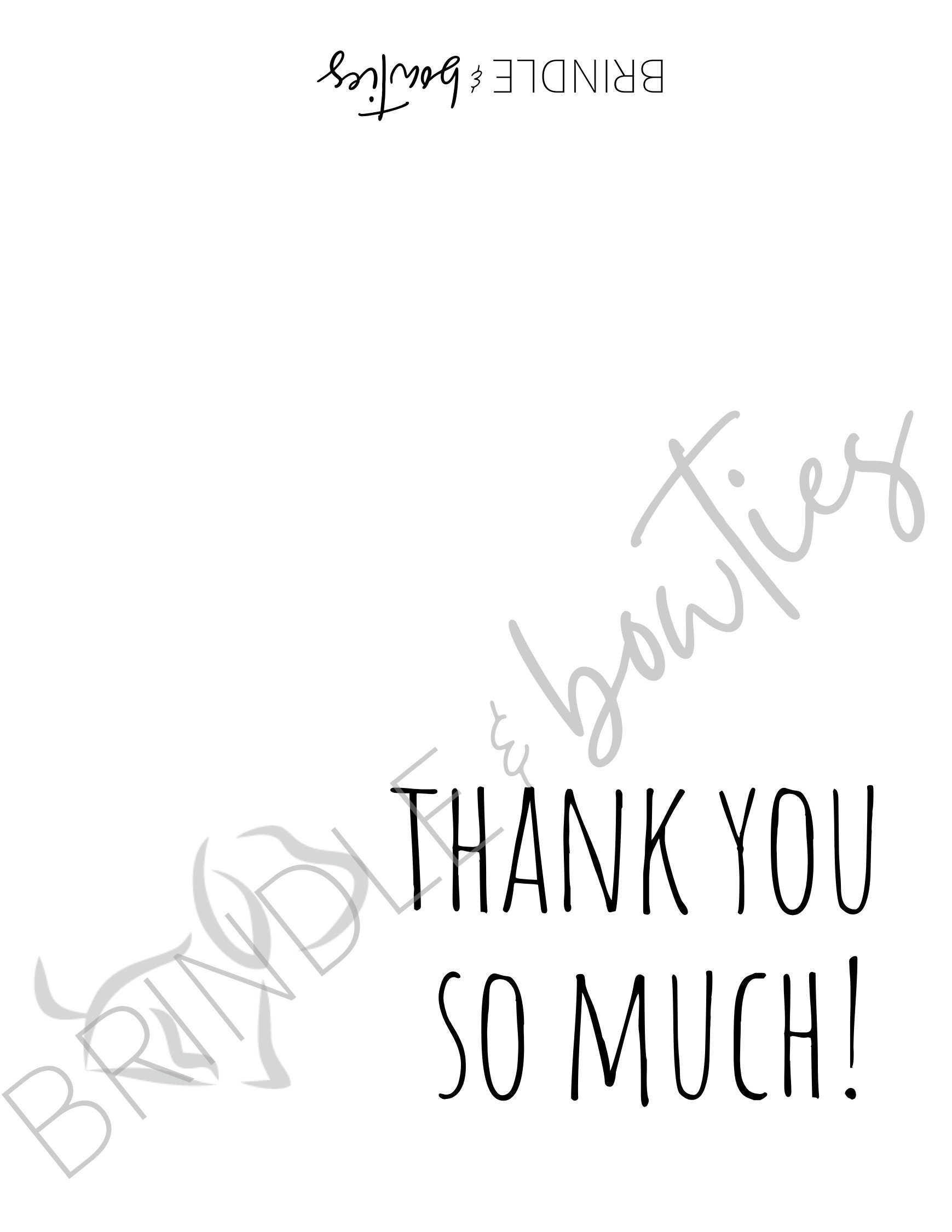 Dog Themed Thank You Card Printable Notes - Etsy
