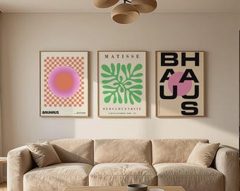 Henri Matisse Trio Wall Art Print