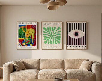 Matisse Set of 3 Exhibition Poster