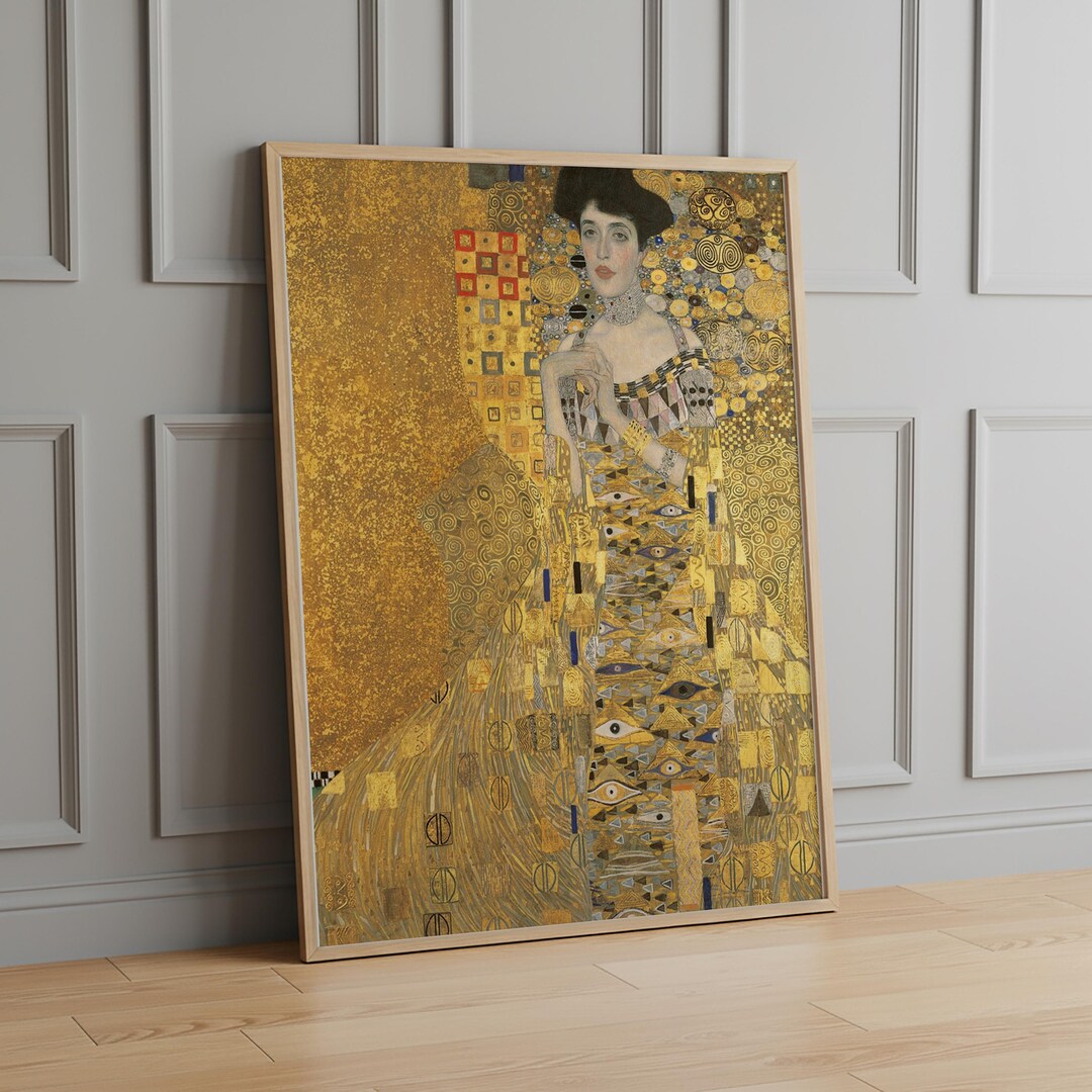 Gustav Klimt the Woman in Gold Posters, Gustav Klimt Exhibition Poster ...