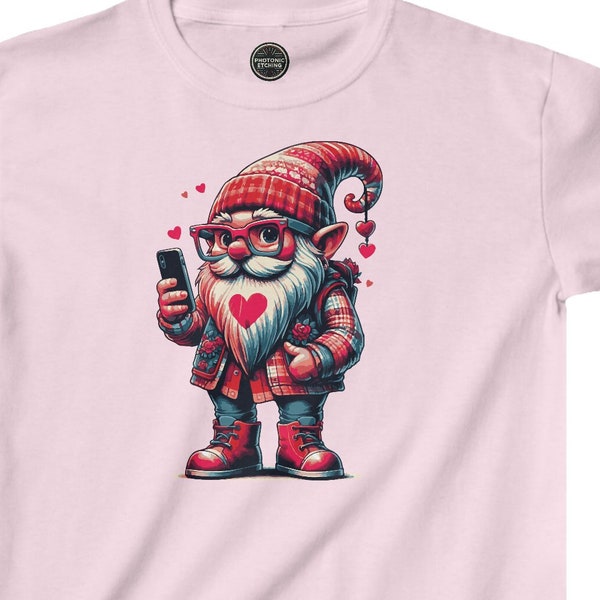 Valentine's Hipster Gnome2 Heavy Cotton™ Tee