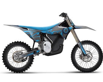 Stark Future Varg Motocross and Enduro Full Graphics kit with riders id.