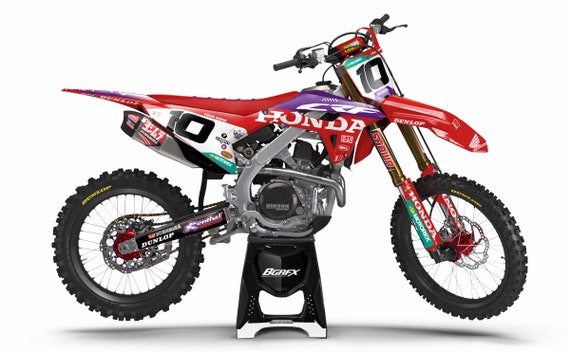 Honda Crf 250-450 2021-2023 Full Graphics Kit With Riders Id. - Etsy