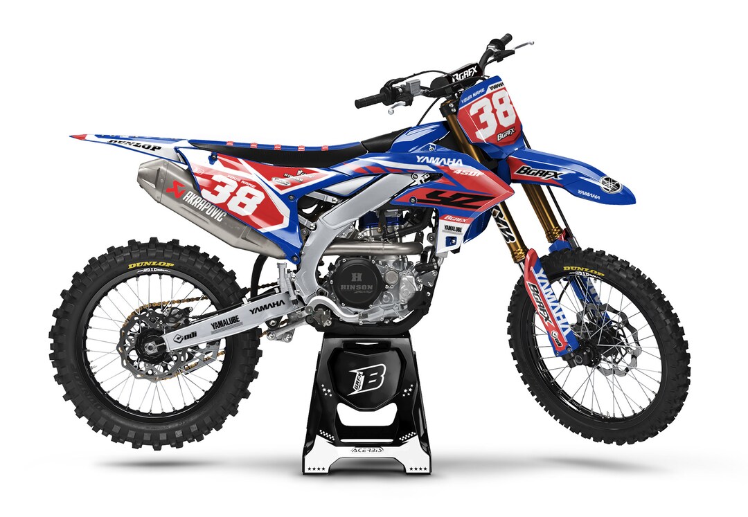 Yamaha Yzf 250-450 2023-2024 Full Graphics Kit With Riders Id. - Etsy