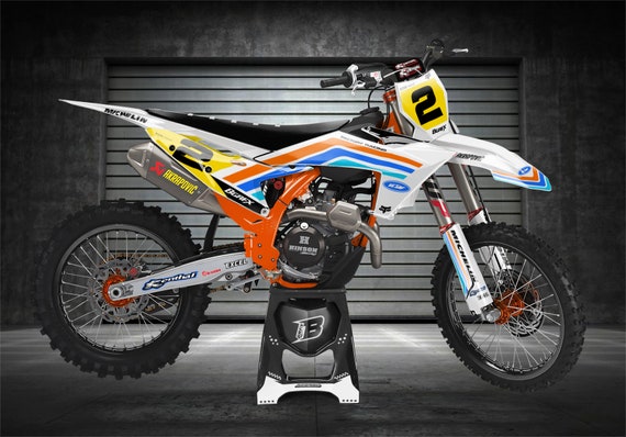 KTM SX-SXF 125-250-350-450 2023-2024 Full Graphics Kit With Riders