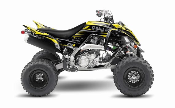 Kit Graphique Yamaha Raptor 700R 2013-2024 - Autocollants Personnalisables US