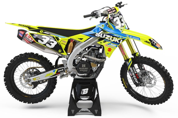 Suzuki Rmz 250-450 2018-2023 Full Graphics Kit With Riders Id. - Etsy