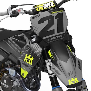 Husqvarna fc-tc fe-te 125-450 2023-2024 Full Graphics kit with riders id. image 3