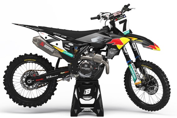 KTM SX-SXF 125-250-350-450 2023-2024 Full Graphics Kit With Riders