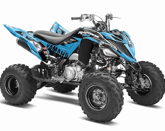 Kit Décalcomanies Autocollants Pour Yamaha Raptor 700R (2013-2024) – Vinyle Brillant USA