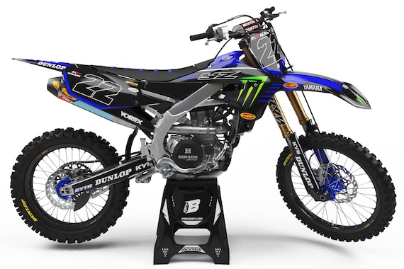 Yamaha Yzf 250-450 2018-2022 Full Graphics Kit With Riders Id. - Etsy