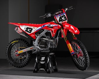 Honda crf 250-450 2021-2023 Full Graphics kit with riders id.