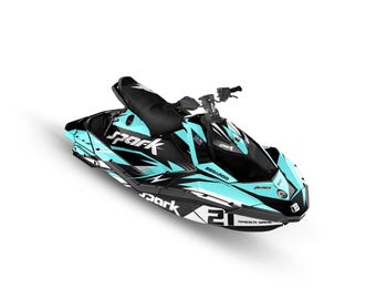Sea doo spark trixx 2014-2023 Full graphics kit / stickers kit High Quality 23 mil thick with riders id.