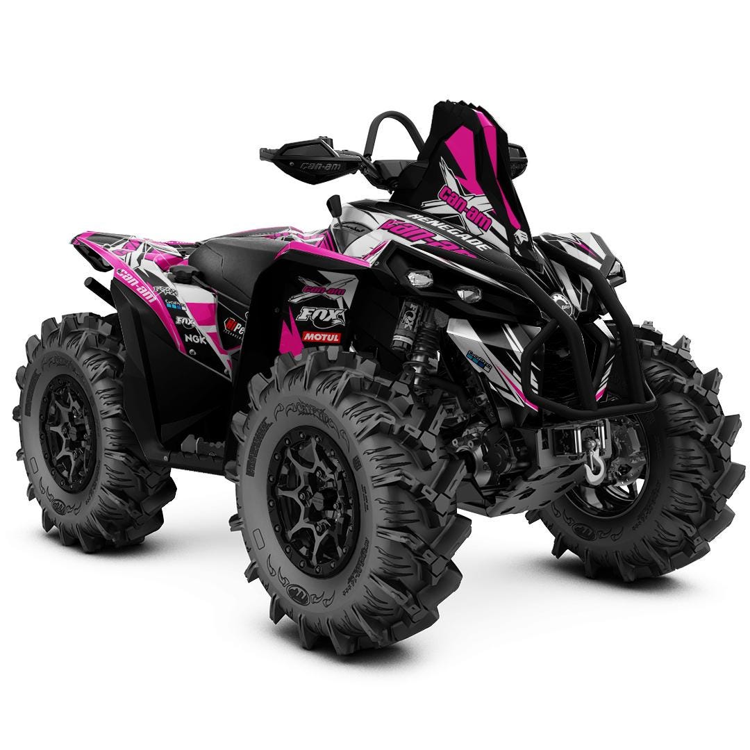 Can-am Renegade Graphics Kit, XXC XMR 23 Mil, Custom Rider ID - Etsy