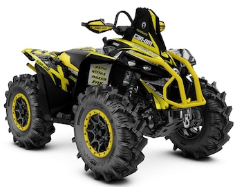 Can-Am Renegade Graphics Kit, XXC XMR, 23 mil, Customizable