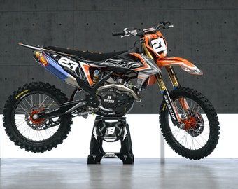 Custom MX Grafikkit: KTM SX SXF EXC EXCF XC XCW 125-500 - FAZE