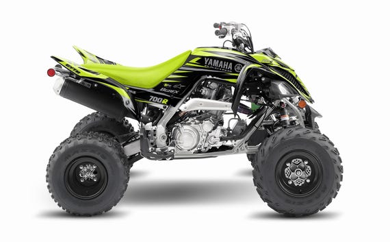 Kit décoration Factory Edition Bleu - - Yamaha 700 Raptor
