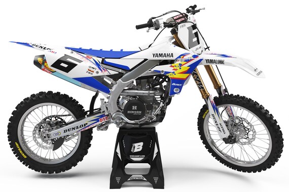 YAMAHA YZF 250-450 2018-2022 Full Graphics Kit With Riders Id. - Etsy