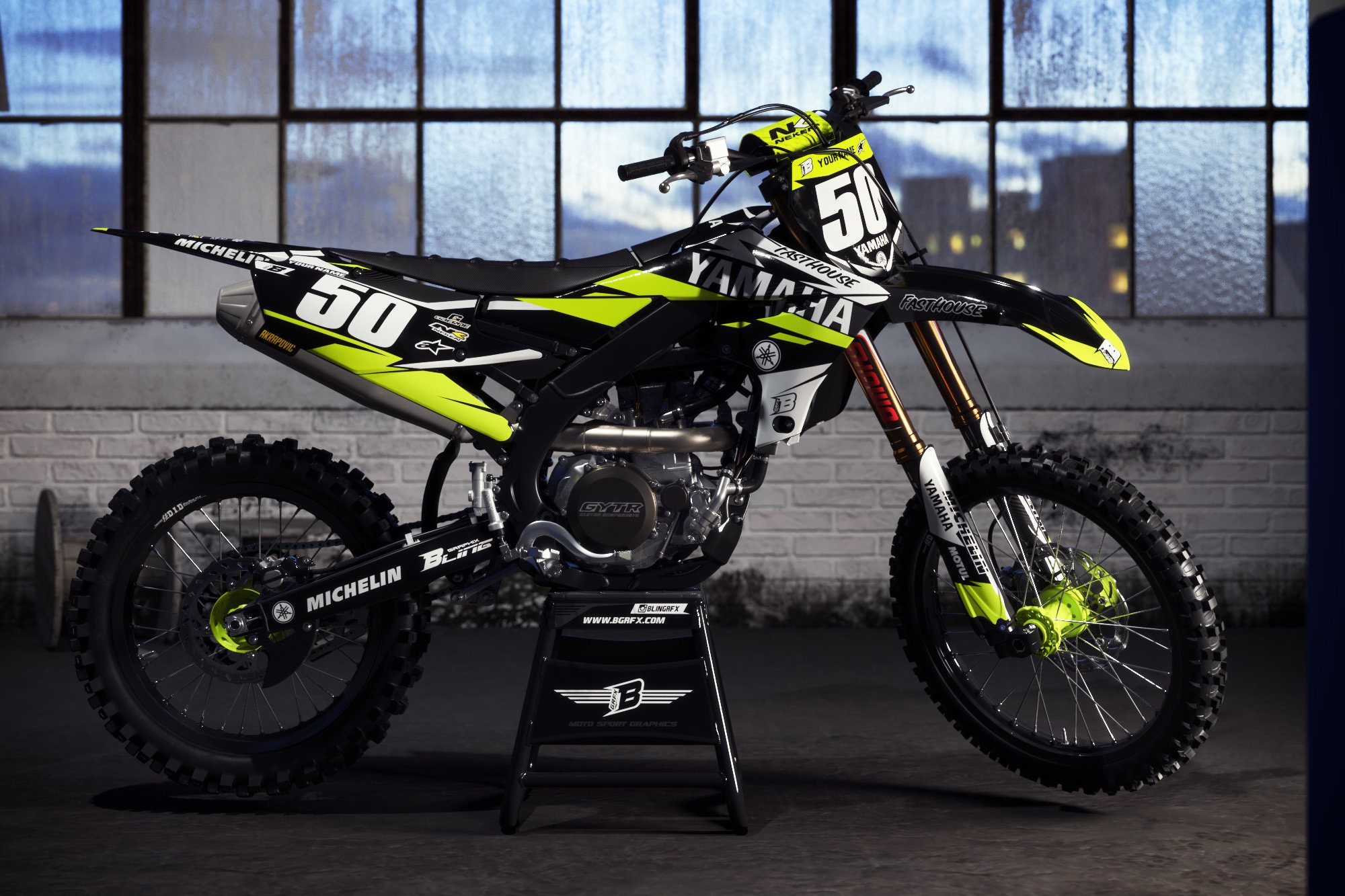 Protections De Cadre De Moto Compatibles Avec YZ250F YZ450F YZ450FX