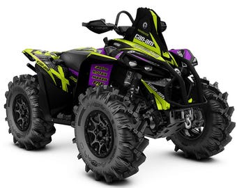 Can-Am Renegade Graphics Kit (2006-2025) - 23 Mil, Custom Rider ID