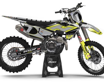 Husqvarna fc-tc fe-te 125-450 2023-2024 Full Graphics kit with riders id.