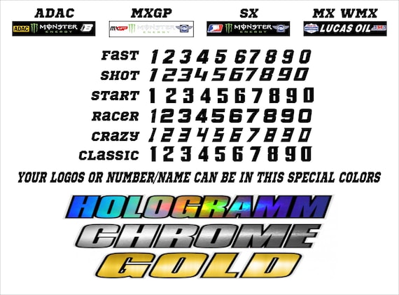 Suzuki Rmz 250-450 2018-2023 Full Graphics Kit With Riders Id. - Etsy