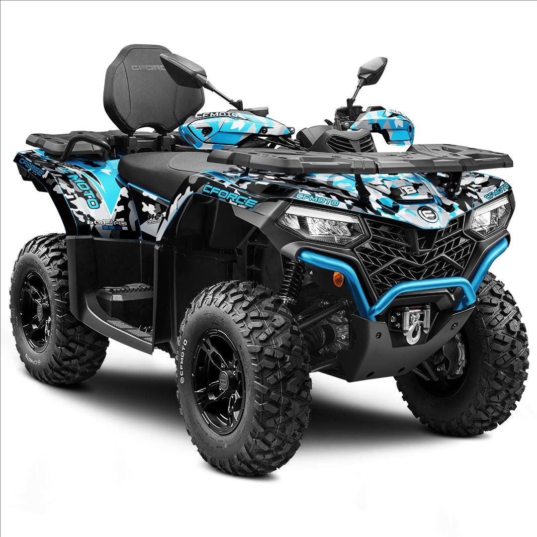 Cfmoto Cforce 400-520 Graphics Kit (23 Mil) - Etsy