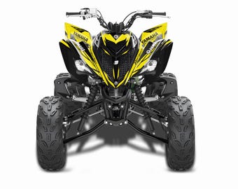 Kit Graphique Yamaha Raptor 700/700R – 2013-2023 – Autocollants Bleus