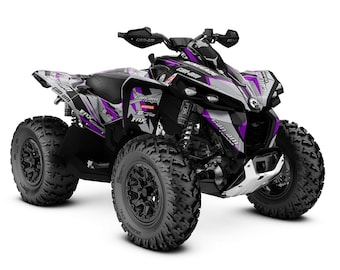 Can-Am Renegade Graphics Kit (23 mil), Custom Rider ID
