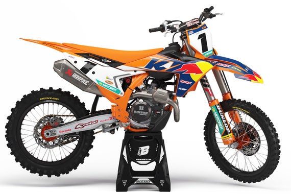 KTM SX-SXF 125-250-350-450 2023-2024 Full Graphics Kit With Riders