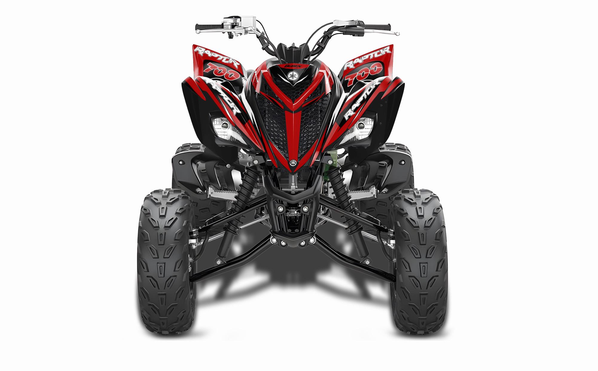 Kit graphique Yamaha Raptor 700 700R 2013 2014 2017 à 2025 autocollants VTT