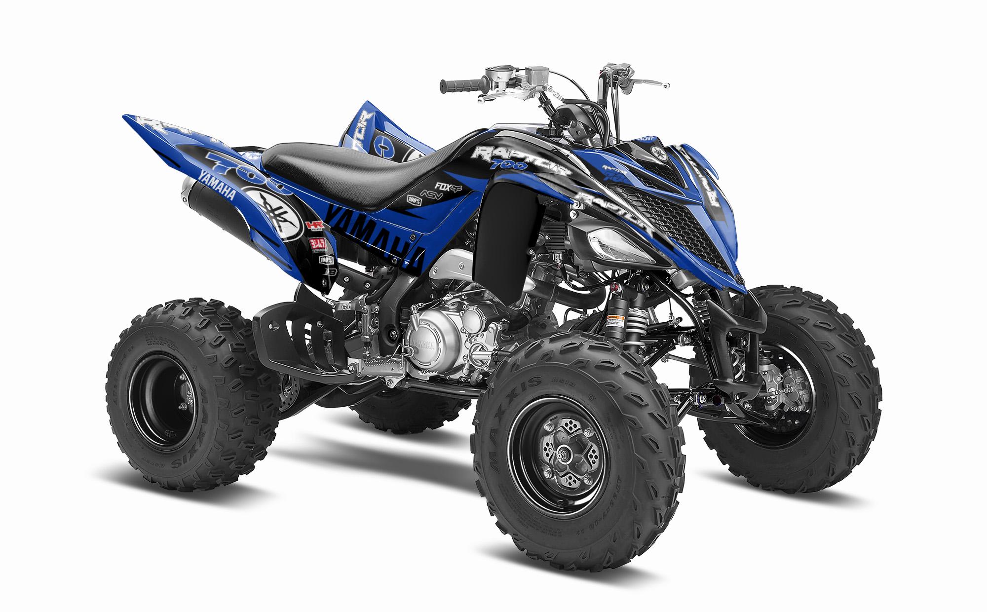 Yamaha YFM700R Raptor Road Legal 2024 Racing Blue Discount - Main Image