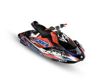 Sea-doo Spark Trixx Graphics Kit (2014-2023), 23 mil, Customizable