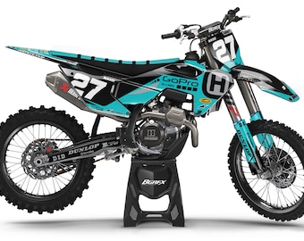 Husqvarna fc-tc fe-te 125-450 2023-2024 Full Graphics kit with riders id.