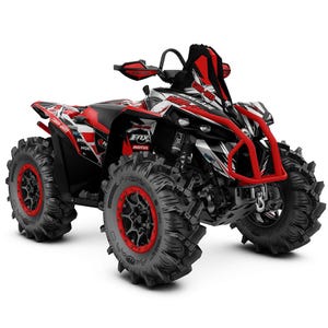 Kit completo di grafiche/adesivi per Can-am Renegade G1 G2 2006-2025 XXC XMR. Alta qualità, spessore 23 mil, con identificativo del pilota.