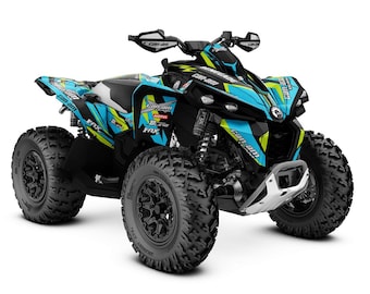 Can-am Renegade Graphics Kit (23 mil), Custom Riders ID