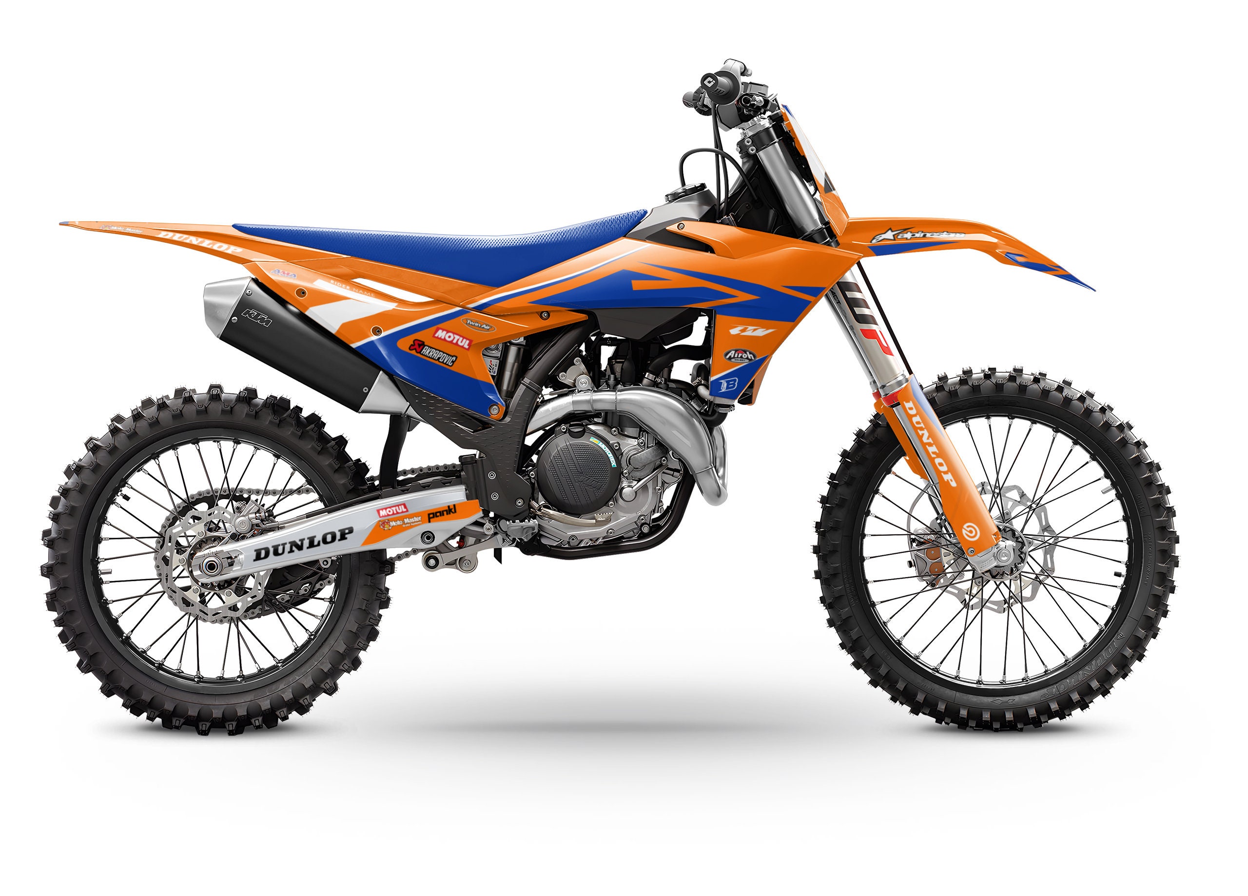 KTM SX-SXF 125-250-350-450 2023-2024 Full Graphics Kit With Riders